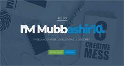 Desktop Screenshot of mubbashir10.com